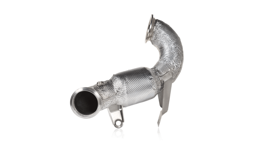 AKRAPOVIC DP-ME/SS/3 Optional Downpipe Set w/Cat MERCEDES-AMG A45/A45S/CLA45/CLA45S Photo-0 