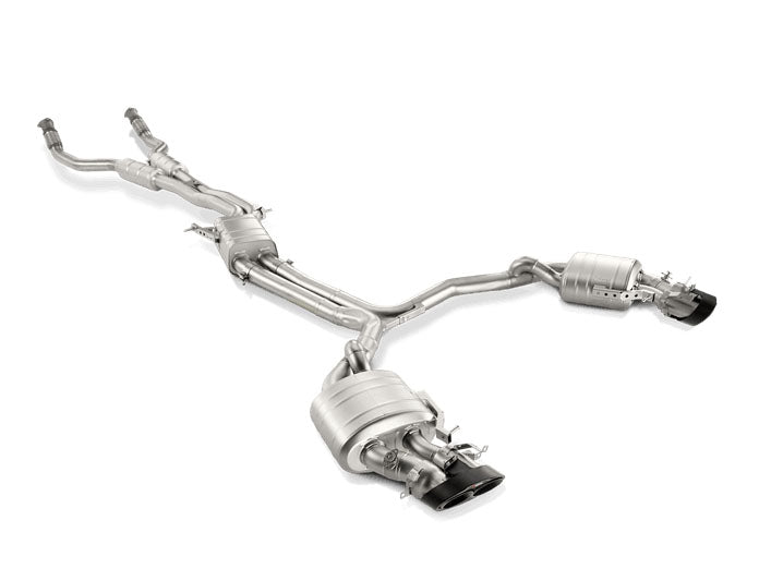 AKRAPOVIC S-AU/TI/3H Evolution Line (Titanium) for AUDI RS6 Avant (C7) 2014-2018 ECE Type Approval Photo-1 