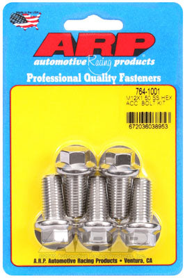 ARP 764-1001 Metric Thread Bolt Kit M12 x 1.50 x 25 hex SS bolts Photo-0 