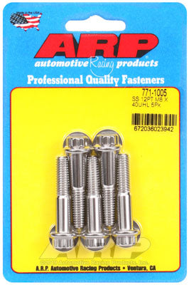 ARP 771-1005 Metric Thread Bolt Kit M8 x 1.25 x 40 12pt SS bolts Photo-0 
