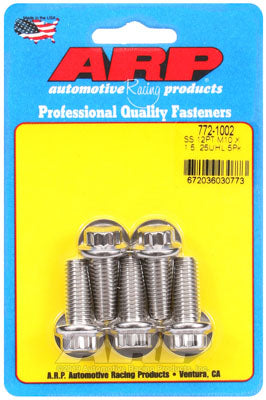 ARP 772-1002 Metric Thread Bolt Kit M10 x 1.50 x 25 12pt SS bolts Photo-0 