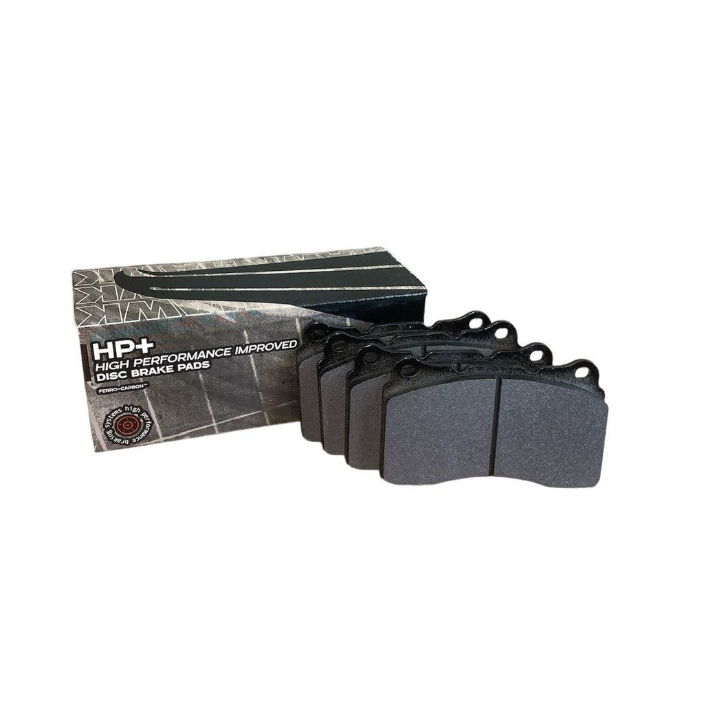 HAWK HB453N.585 Front Brake Pads HP+ for SUBARU Impreza WRX STI 2006-2015 / TOYOTA (GT86 / GR86) / MITSUBISHI Lancer EVO 2003-2014 Photo-0 