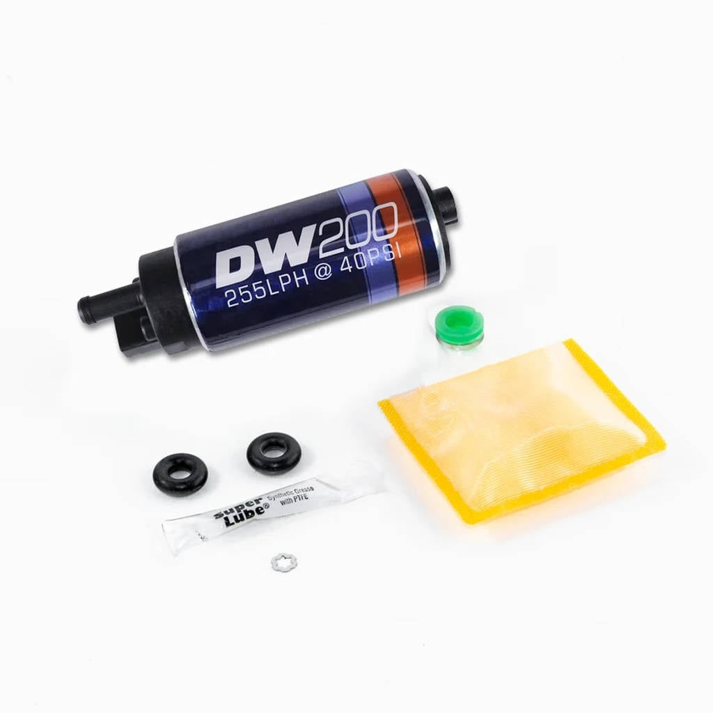 DEATSCHWERKS 9-201-0847 Fuel Pump 255lph With Installation Kit for MITSUBISHI EVO 8/9 2003-2006 Photo-0 