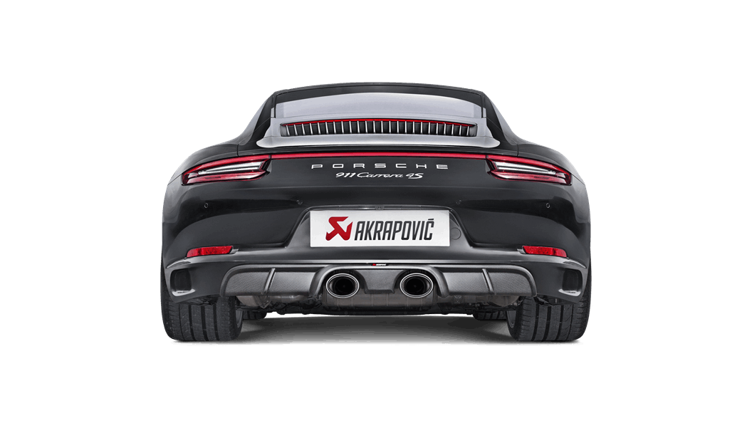 AKRAPOVIC S-PO/TI/5H Slip-On Line (Titanium) - for OE sport exhaust PORSCHE 911 Carrera/S/4/4S/GTS (991.2) 2016-2018 ECE Type Approval Photo-3 