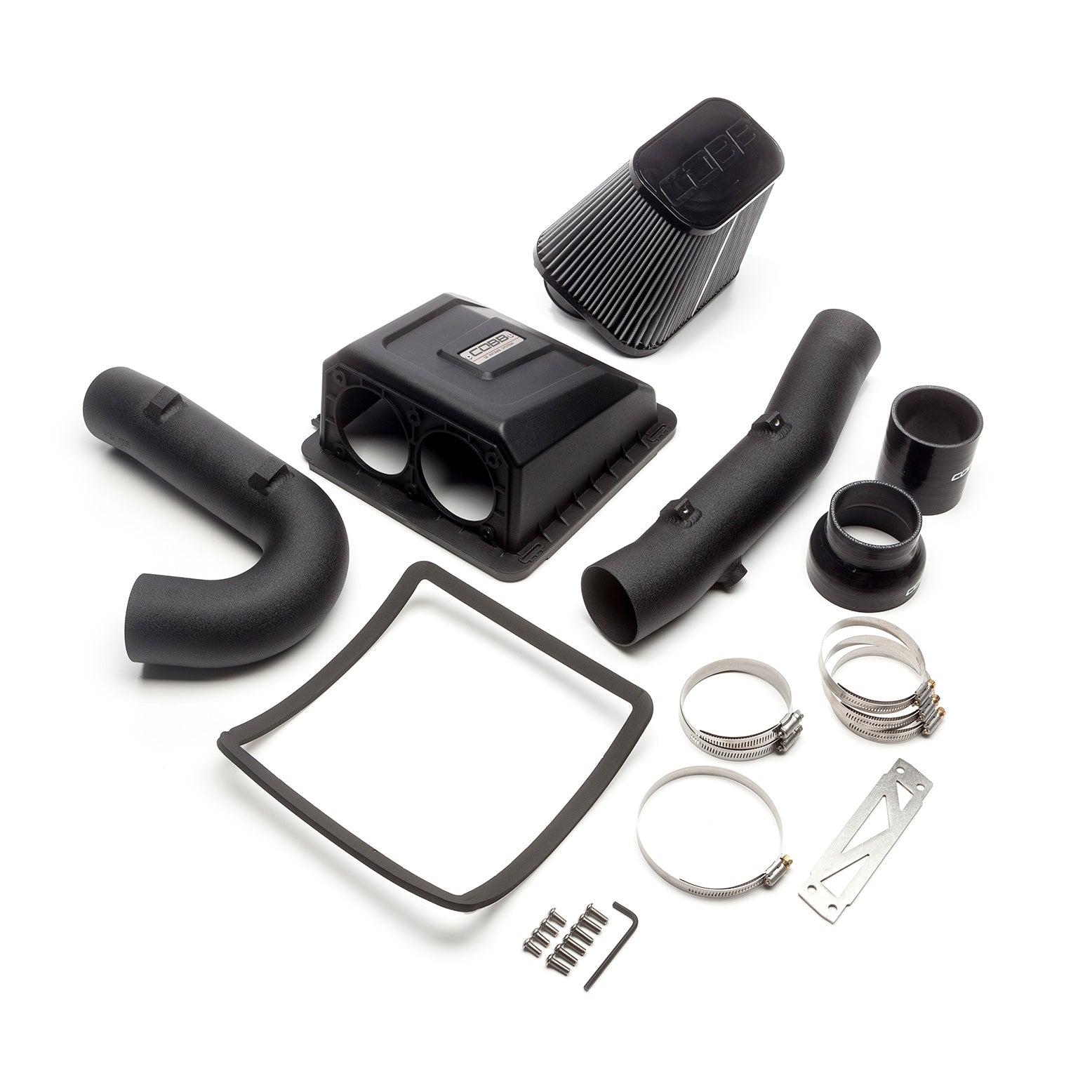 COBB FOR0080S20BK FORD Stage 2 Power Package Black (Factory Location Intercooler) F-150 2.7L 2018-2020 Photo-1 