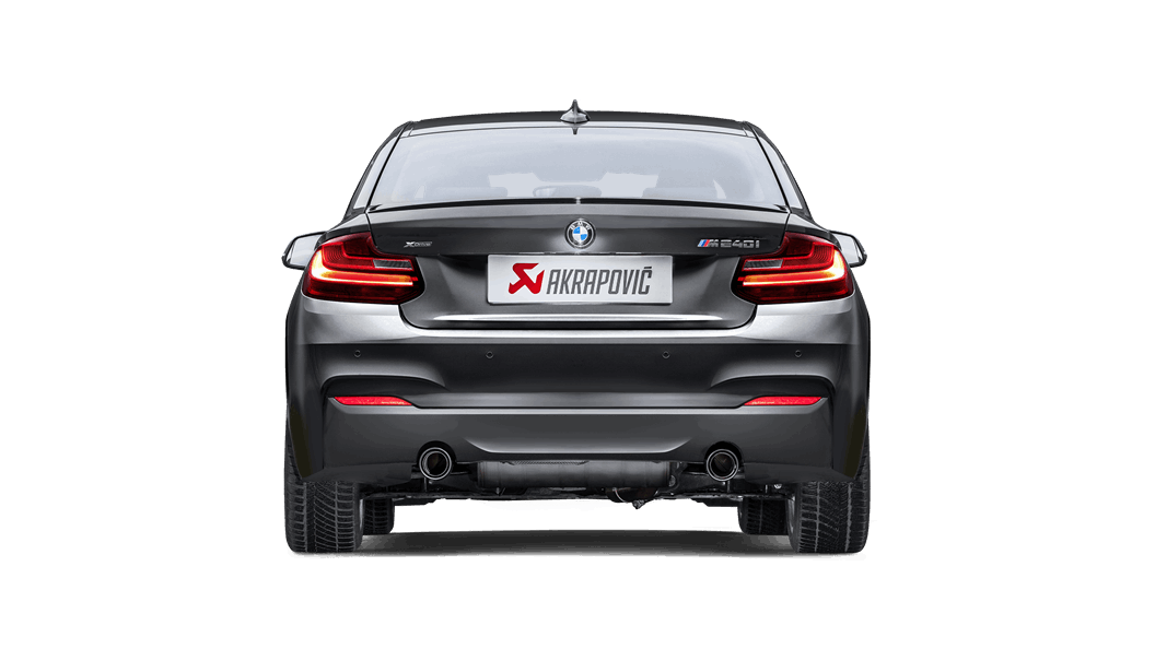 AKRAPOVIC S-BM/T/8H Slip-On Line (Titanium) BMW M240i (F22, F23)-OPF/GPF 2018-2019 ECE Type Approval Photo-3 