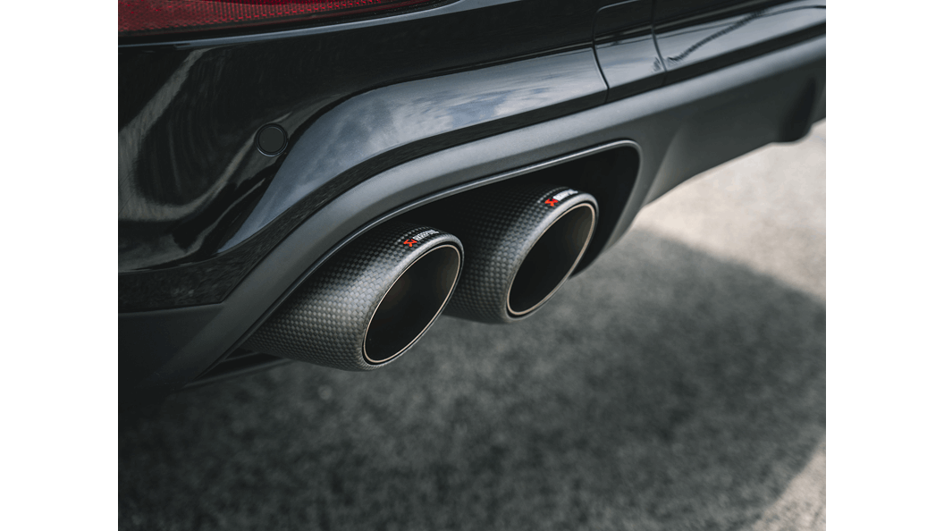 AKRAPOVIC TP-CT/53 Tail pipe set (Carbon) for PORSCHE 536 Cayenne (E3) Photo-1 