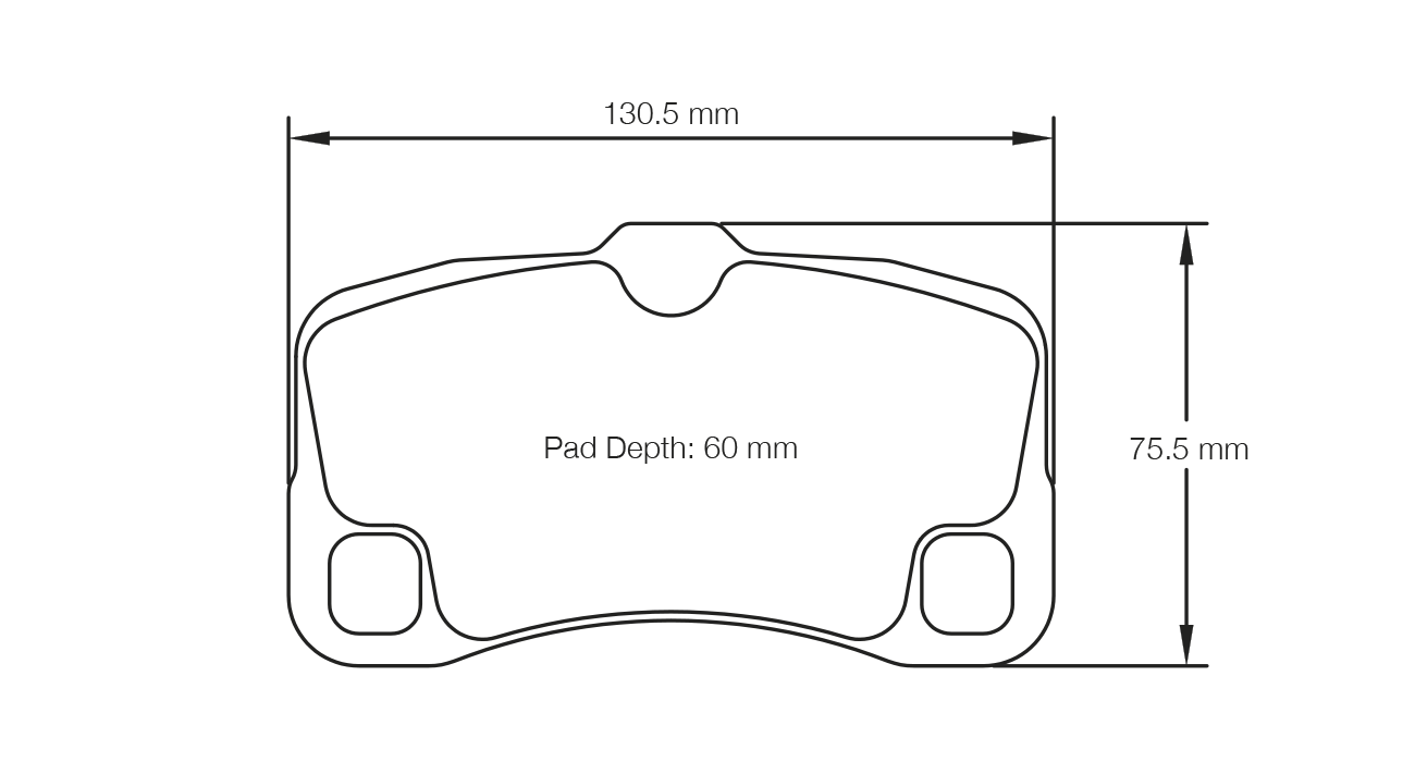 PAGID 8006-RSC1 Rear brake pads RSC1 PORSCHE 997 GT3/GT2/Turbo/Carrera Mk2 Photo-0 