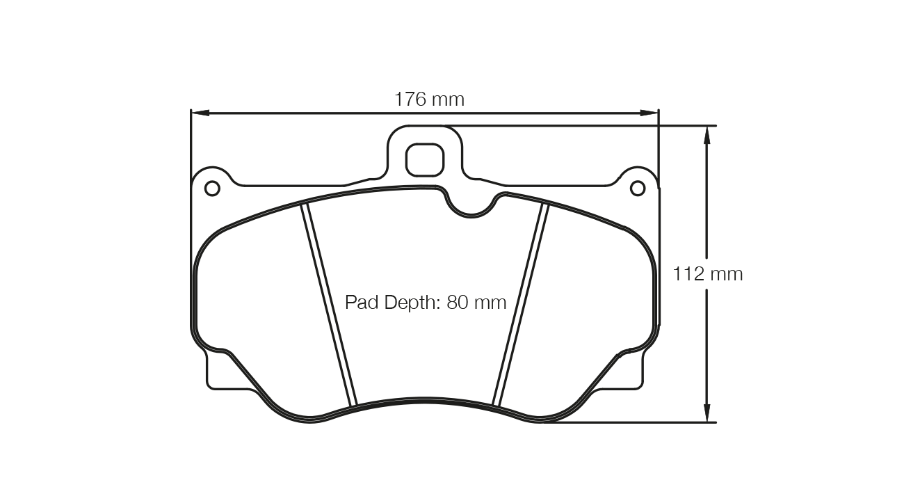 PAGID 8011-RSC1 Brake pads RSC1 Alcon CAR17 [4417] / PNP4417x550 Photo-0 