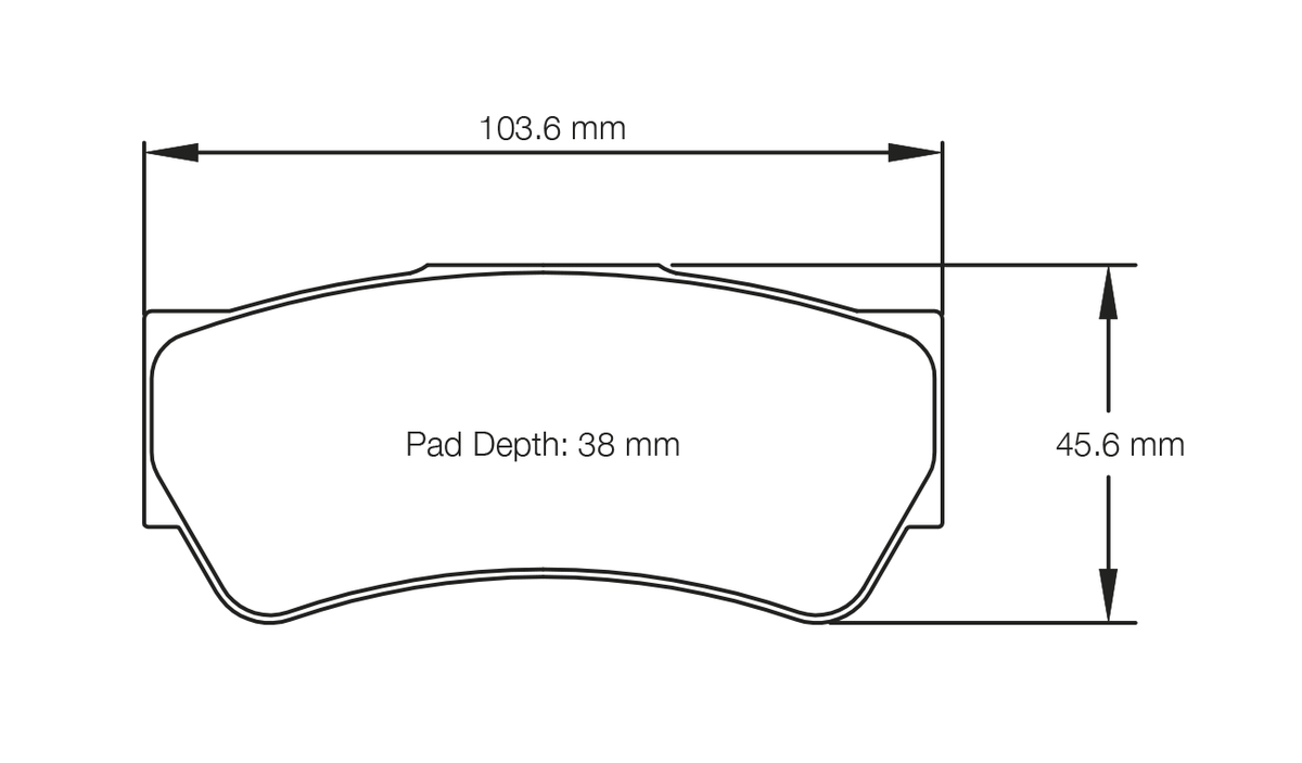 PAGID 8049-RS34 Brake Pads for Brembo 07.A262.xx F3 (type B10 family) / XA6.S0.03 / 04 (F3 caliper) / XA6.S0.23 / 24 HRB version (F3 caliper) Photo-0 