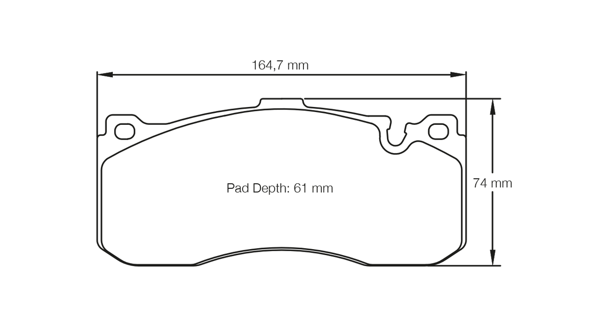 PAGID 8084-RSL1 Front Brake Pads for BMW 3 Series M-Technic / Brembo Photo-0 
