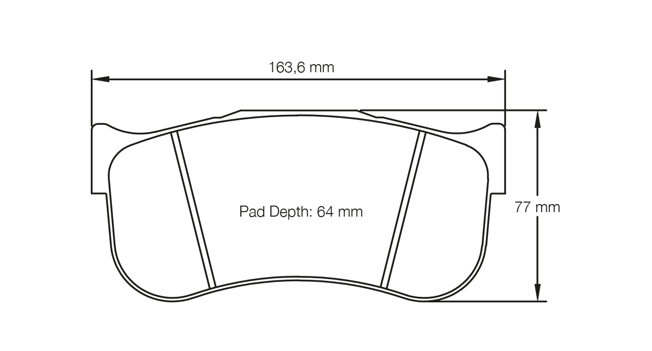 PAGID 8101-RSL1 Front brake pads RSL1 PORSCHE 991.2 GT2 RS Clubsport / MERCEDES-Benz SLS AMG GT3 [race car] / AUDI R8 LMS GT2 Photo-0 