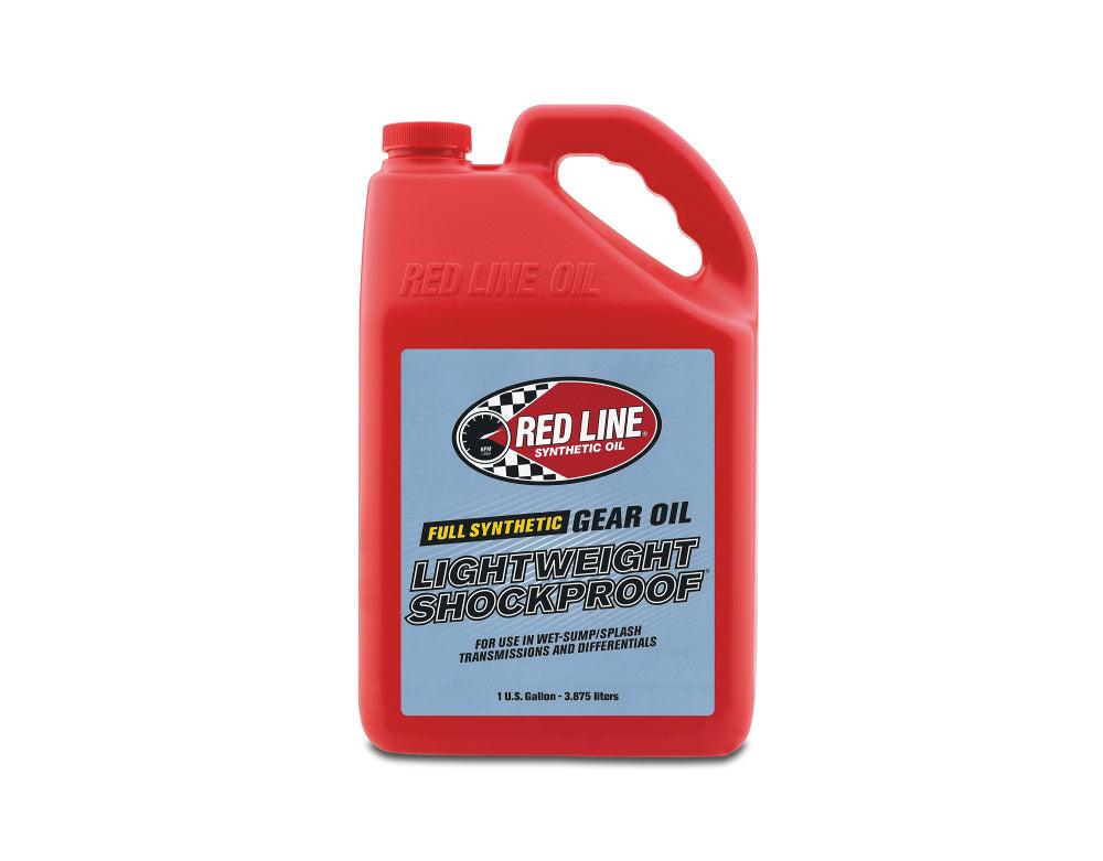 RED LINE OIL 58405 Gear Oil Lightweight ShockProof 3.8 L (1 gal) Photo-0 