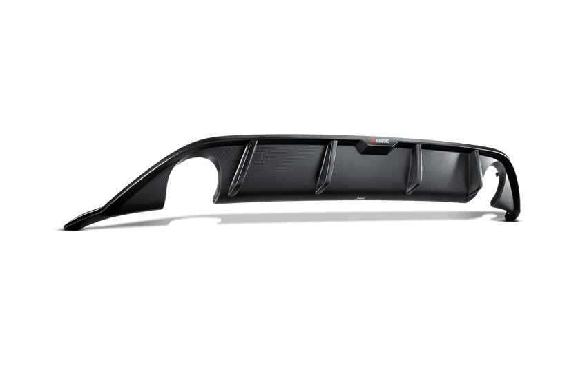 AKRAPOVIC DI-VW/CA/1 Rear Carbon Fiber Diffuser VW Golf (VII) GTI 2013-2016 ABE Type Approval Photo-0 
