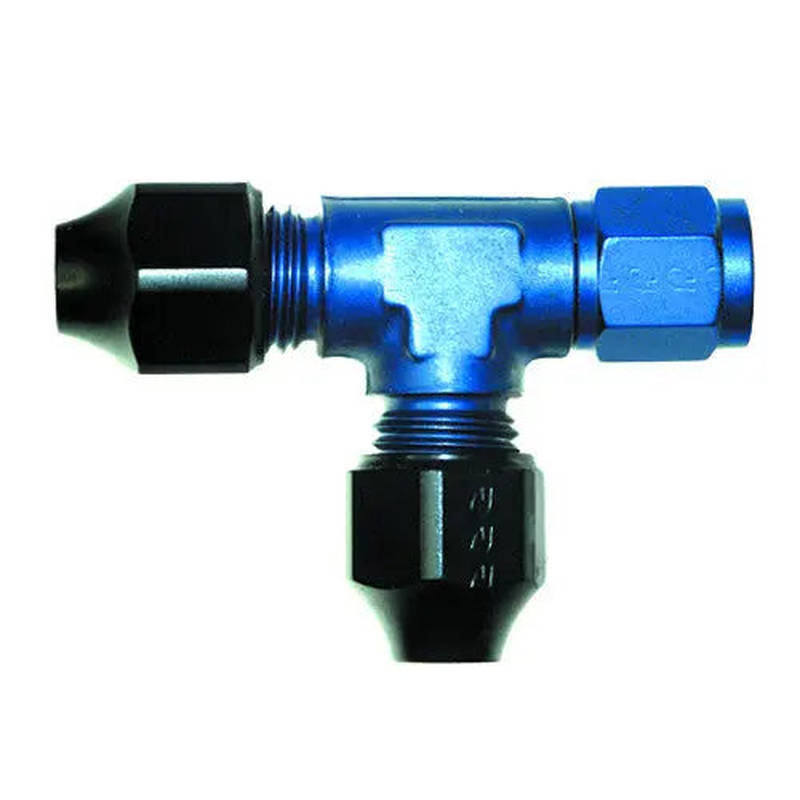 GOODRIDGE HL824-06D Hardline-T-Stück -06F sw on run D (10mm) Photo-0 