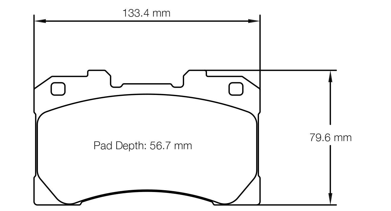 PAGID 8299-RST3 Brake Pads Front RST3 for TOYOTA GR Yaris (GXPA16) / GR Corolla (E210) Photo-0 