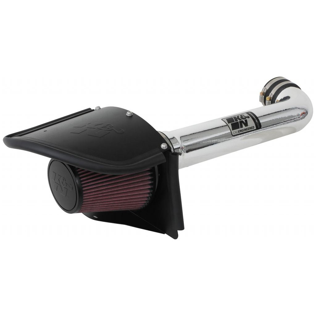 K&N 77-1566KP Performance Air Intake System PERF. INTAKE KIT; JEEP WRANGLER V6-3.6L F/I, 2012-2017 Photo-0 
