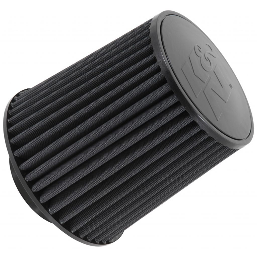 K&N RU-5171HBK UNIVERSAL Clamp-On Air Filter 4"FLG, 8"B, 6-5/8"T; 8"H Photo-0 