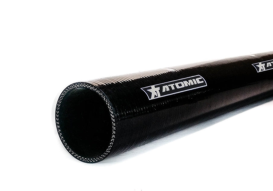 ATOMIC shl6.5 BLACK Hose silicone, straight 1 meter 6.5mm Photo-0 