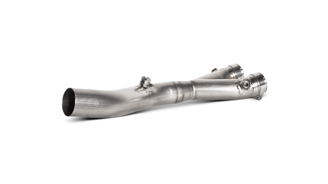 AKRAPOVIC L-Y10SO15T Optional Link Pipe/Collector (Titanium) Yamaha MT-10/FZ-10 2016-2019 Photo-0 