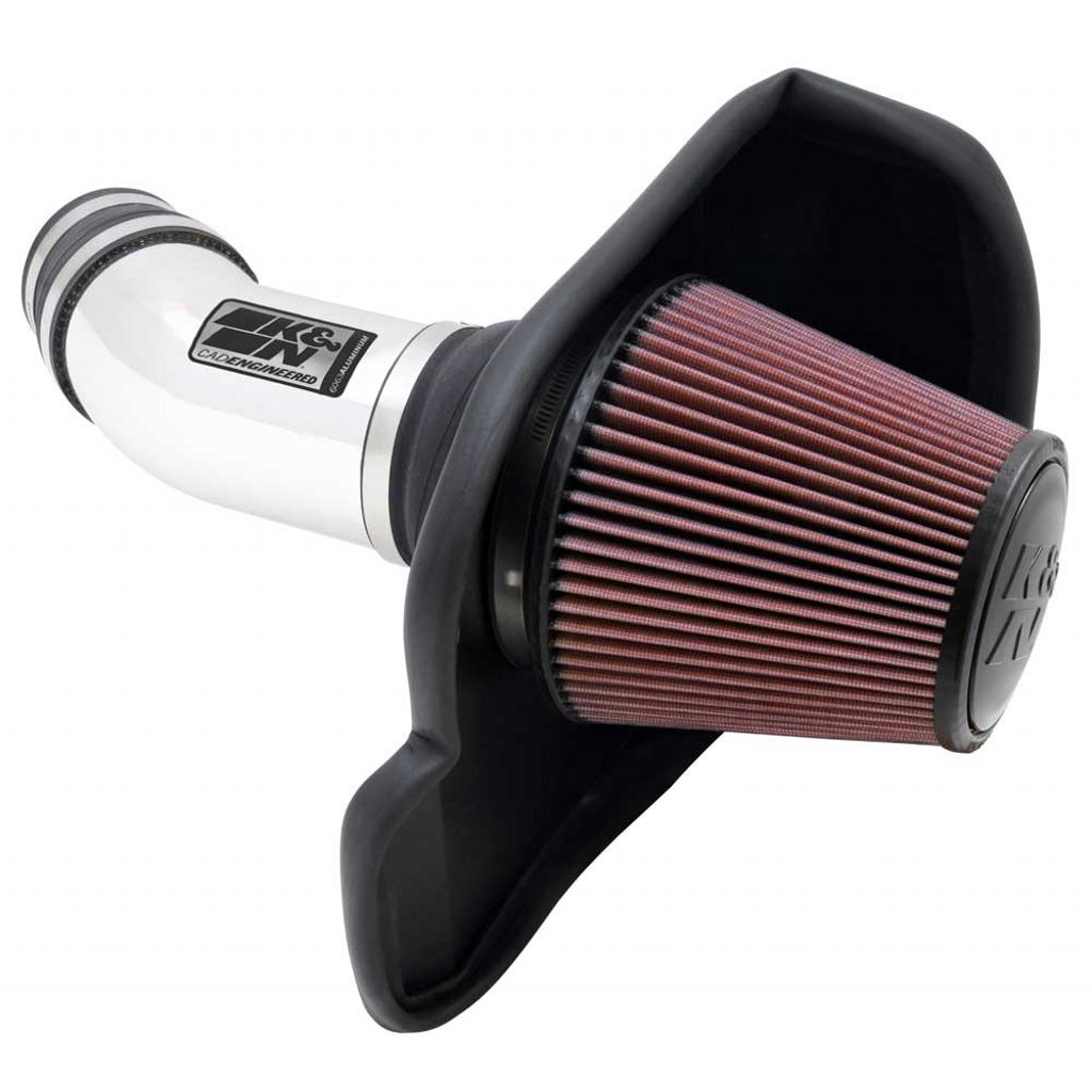 K&N 69-2545TP Performance Air Intake System TYPHOON; DODGE CHALLENGER V8-6.4L F/I, 2011-2017 Photo-0 
