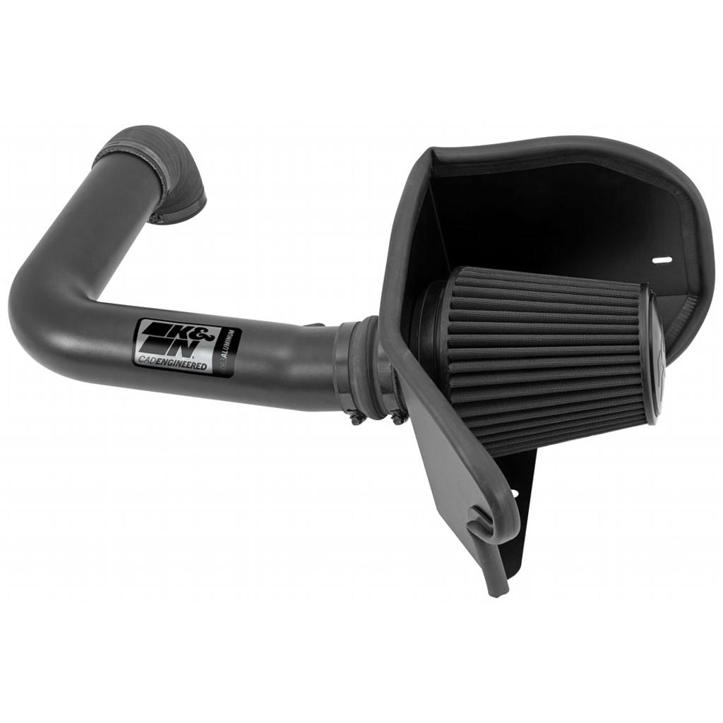 K&N 71-2556 Performance Air Intake System PERF. INTAKE KIT; FORD F150, V8-5.4L 04-08 Photo-0 