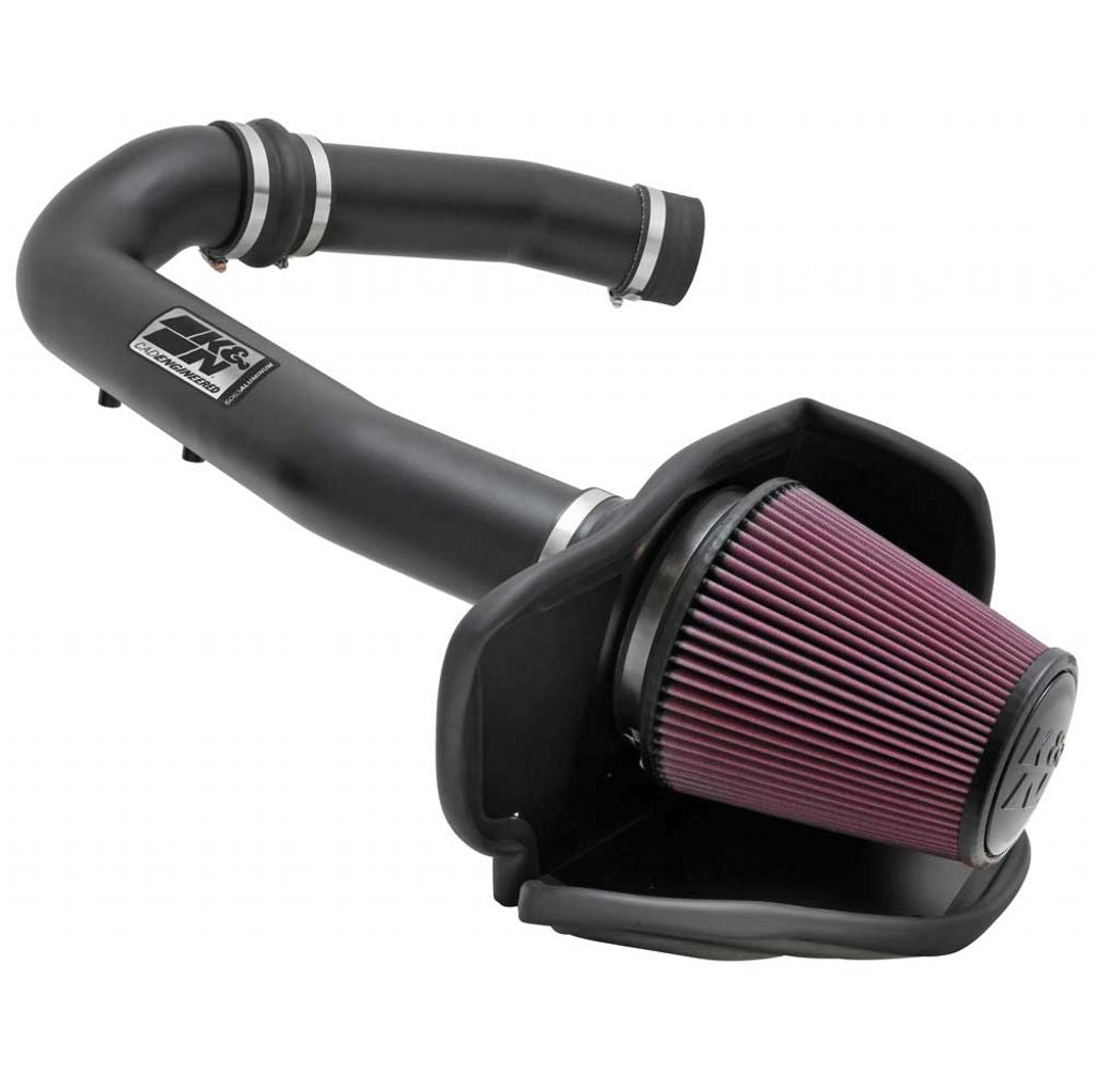 K&N 77-1560KTK Performance Air Intake System PERF. INTAKE KIT; JEEP GRAND CHEROKEE, DODGE DURANGO, V6-3.6L Photo-0 