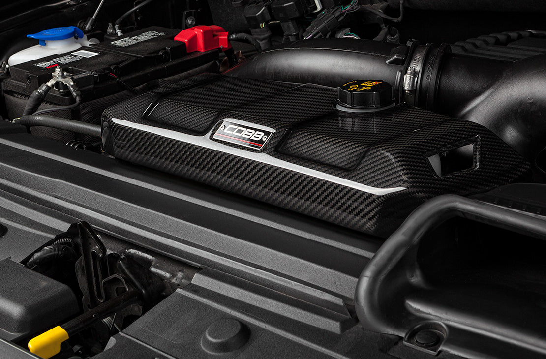 COBB 8F1700 FORD Redline Carbon Fiber Coolant Cover F-150 EcoBoost Raptor/Limited/3.5L/2.7L Photo-6 