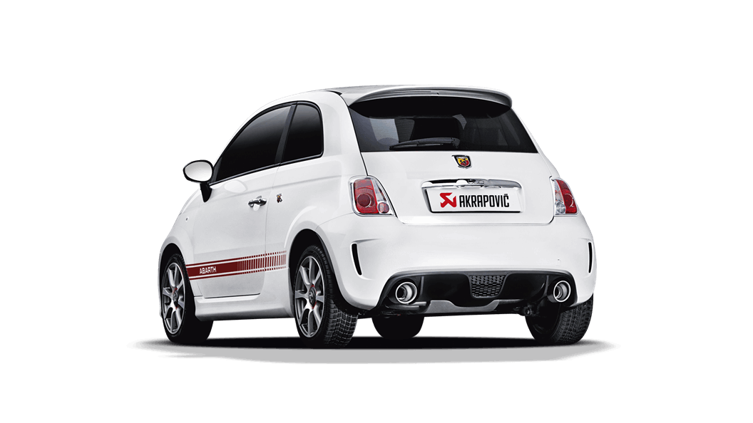 AKRAPOVIC M-FI/SS/1H Slip-On Line (SS) ABARTH 500/500C 2008-2017 EC Approval Photo-2 