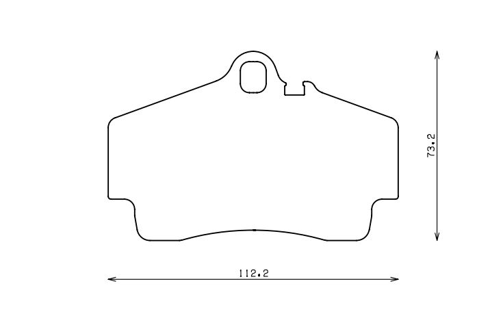 ENDLESS EIP073ME20 Rear brake pads PORSCHE 911(997)3.6 CAR/4 CAY(987)3.4S/3.4R/BOXT.986 Photo-0 