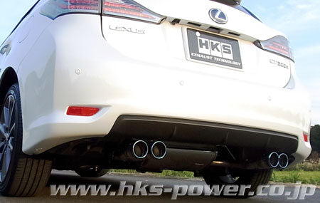 HKS 32018-AT038 Legamax Premium Exhaust For Lexus CT200h Photo-0 