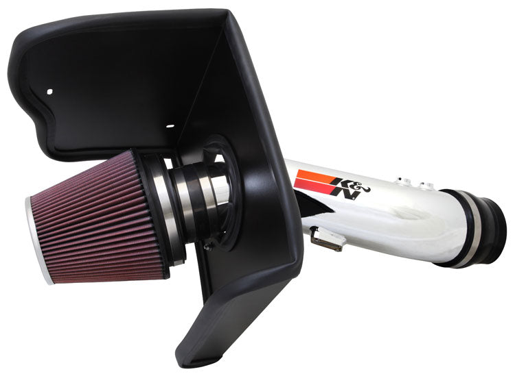 K&N 77-9035KP Performance Air Intake System PERF. INTAKE KIT; TOYOTA TUNDRA 4.6L-V8; 2010-2015 Photo-0 