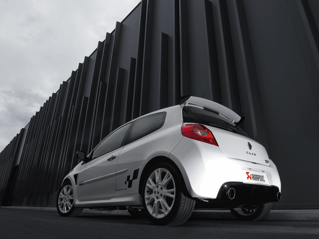 AKRAPOVIC MTP-RECL3RSH Slip-On Line (SS) RENAULT CLIO III RS 200 2009-2012 EC Approval Photo-5 