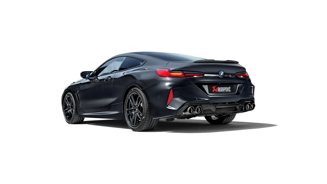 AKRAPOVIC S-BM/T/22H Slip-On Line (Titanium) for BMW M8 / M8 Competition (F91/F92) OPF/GPF 2021-2024 Photo-1 