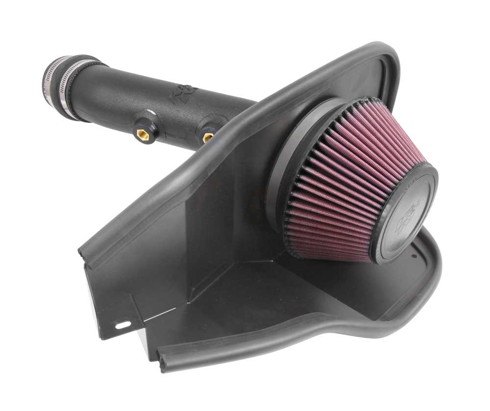 K&N 63-2588 Performance Air Intake System AIRCHARGER; FORD FUSION L4-1.5L F/I, 2014-2017 Photo-0 