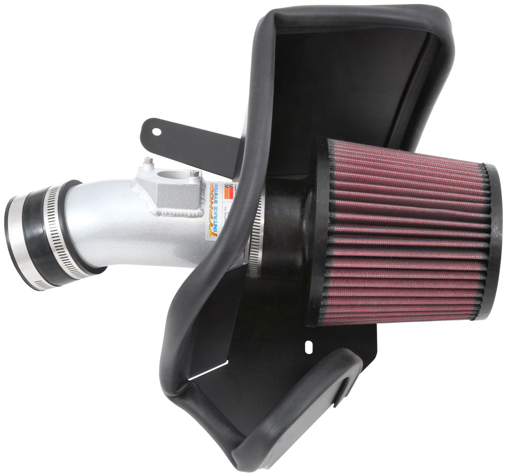 K&N 69-6031TS Performance Air Intake System TYPHOON; MAZDA 3, L4-2.0L F/I, 2011-2013 Photo-0 