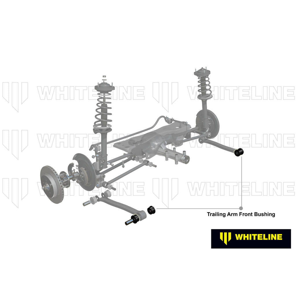 WHITELINE W61381A Trailing Arm Bushing - Lower Front Photo-1 
