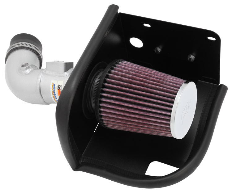 K&N 69-3530TS Performance Air Intake System TYPHOON; FORD FIESTA L4-1.6L F/I, 11-16 Photo-0 