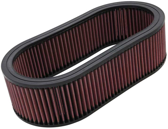 K&N E-3514 Oval Air Filter OVAL ELEMENT FOR LRG CUST ASSM Photo-0 