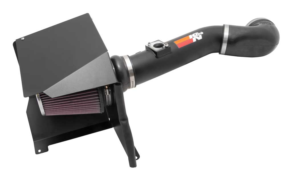 K&N 77-3076KTK Performance Air Intake System PERF. INTAKE KIT; CHEVROLET/GMC 2500HD/3500, 6.0L-V8, 2011-2013 Photo-0 