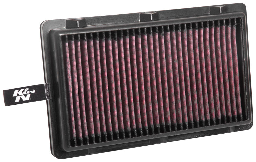 K&N 33-3125 Replacement Air Filter for KIA Sportage 2.0L L4/HYUNDAI Tucson 1.7L L4 Photo-0 