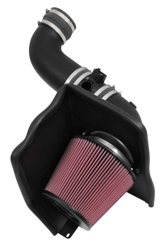 K&N 63-3087 Performance Air Intake System AIRCHARGER; GMC SIERRA, 2500/3500HD V8-6.6L,2015 Photo-0 