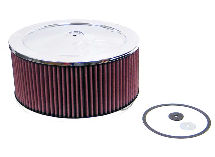 K&N 60-1200 UNIVERSAL air filter (high.159mm,up diam130mm) Photo-0 