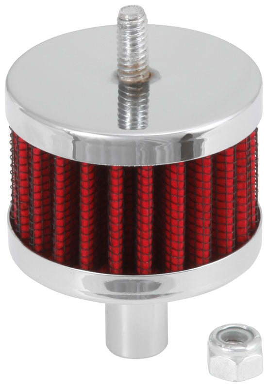 K&N 62-1100 Vent Air Filter/Breather1/2"OD VENT, 2"OD, 1-1/2"H STUD MOUNT Photo-0 