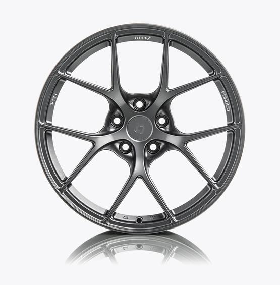 TITAN 7 TS501810522511473MB Wheel forged T-S5 MITSUBISHI EVO X 18x10,5 Off 22 5x114.3 73 Machine Black Photo-0 