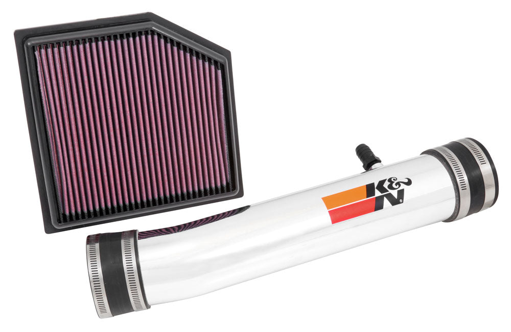 K&N 69-8704TP Performance Air Intake System TYPHOON; LEXUS GS350 V6-3.5L F/I, 2013-2014 Photo-0 