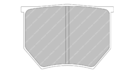 FERODO FRP202H Brake Pads DS2500 for Caliper AP Racing CP2373 / CP2382 / CP2383 / CP2384 Photo-0 