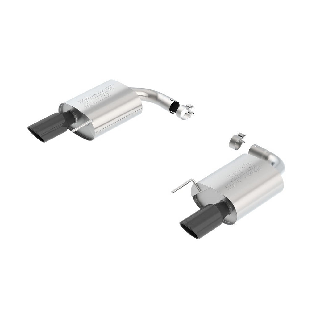 BORLA 11887BC Rear Section, Mustang GT V8-5.0L, Tip №49, 2015-16, sound S-Type Photo-0 