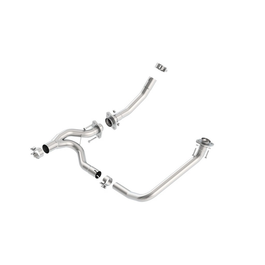 BORLA 60595 Y-pipe, WRANGLER JK V8-3.8L RWD / AWD 2 / 4DR, 2012-16, sound RACE Photo-0 