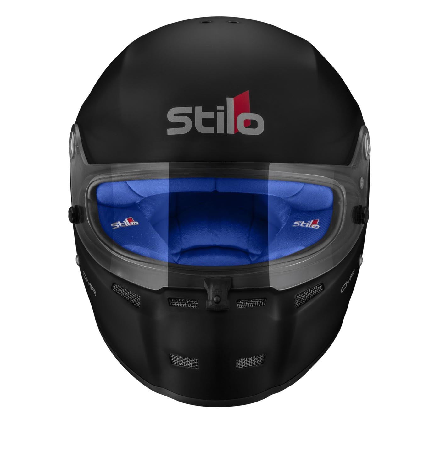 STILO AA0719AH2P54BLU Karting helmet ST5 CMR, Snell CMR2016, matt black/blue inner, size 54 Photo-6 